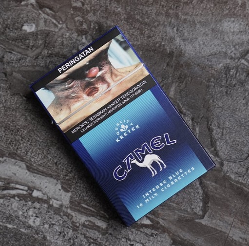 Camel Mild Intense Blue: Light Tar, Intense Character