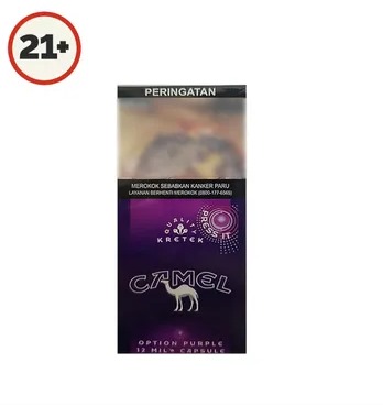 Camel Mild Option Purple Kretek 12: Sweet Flavor Meets Smart Design